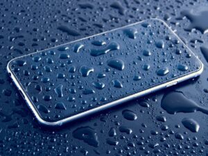 Smartphone mit Wasserschaden